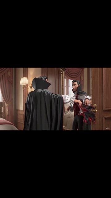 Костюм вампира Халила... не выдержал 🧛♂️ (3D-анимация) | Vampire Costume Fail #shorts #3danimation