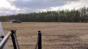 Уборочная рапса. Часть1. Торум785.