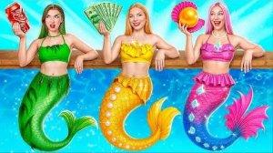 Бедная vs Богатая vs Ультра Богатая Русалка Смешные Cитуации от Candy DO