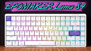 EPOMAKER Luma84 Лучшая низкопрофильная клавиатура