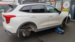 Смотрим тормозные диски Хавал Джолион 47тыс пробега