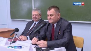 Космонавт, Герой России Алексей Овчинин встретился со студентами рязанских вузов