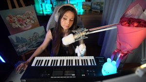 Беседуем и поём под фортепиано | #ламповыйстрим #девушкастримит #пианино