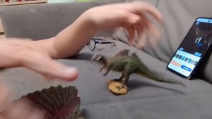 игра с динозаврами часть1