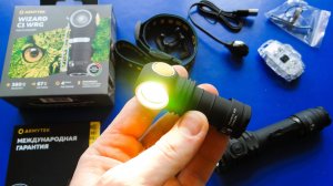 Особая серия для СПЕЦОВ, не обычным людям! Фонарь Armytek Wizard C1 WRG