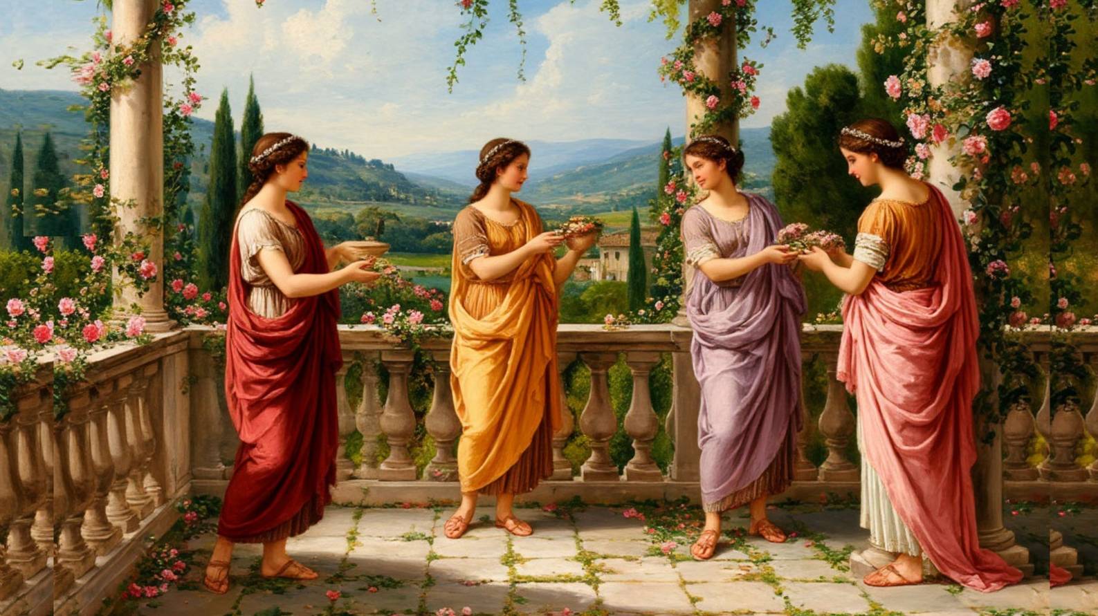 Танец цветов