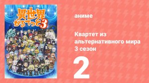 Квартет из альтернативного мира 3 сезон 2 серия (аниме-сериал, 2025)