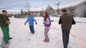 Кто Последний Выберется из СНЕЖНОГО КРУГА Челлендж !