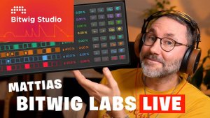 Bitwig Studio: Stepwise and MIDI Routing | Livestream