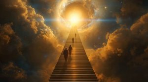 Stairway to Singularity🌌2 Hour Divine Ambience  Golden Steps & Nebula Ascent  Surreal Scale