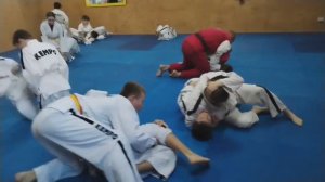 Сборы Кэмпо в Феодосии. День третий. Борьба в Gi