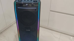 как звучит портативная акустическая система Урал Молния 10000