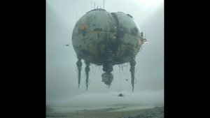 Enormous suspended structures - Dark ambient music. Solaris Ambient