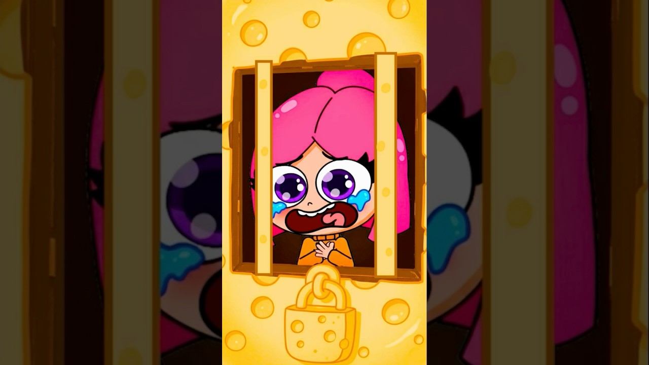 СБЕГИ ИЗ СЫРНОЙ ТЮРЬМЫ ЧЕЛЛЕНДЖ #луана #челлендж #анимация #мультик смотреть онлайн