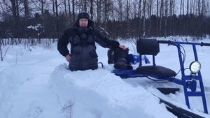 Мототолкач "Альбатрос-XLV9" Мотобуксировщик с большими возможностями!!!