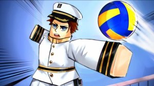 Легенда валейбола в роблокс вместе с подпищеком