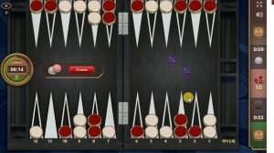 Длинные нарды 36 - 20. Было напряженно