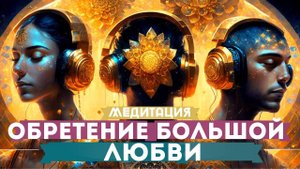 МЕДИТАЦИЯ ОБРЕТЕНИЕ БОЛЬШОЙ ЛЮБВИ. РАСКРЫТИЕ ВНУТРЕННЕГО ИСТОЧНИКА.
