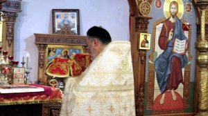 Церковная служба в Храме Святого Димитрия Солунского 31.10.2025г.