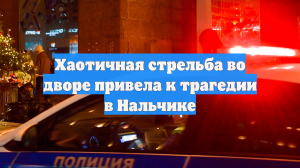Хаотичная стрельба во дворе привела к трагедии в Нальчике