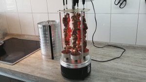 Шашлык в электрошашлычнице