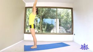 Йога утром Не классическая Сурья Намаскар Уровень 2-3 Елена Малова