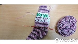 СП  " Носочный Блюз Осени". Отчёт за октябрь .Виноградные  носочки