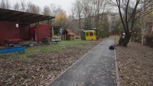 На территории детского сада № 2 «Радуга» в Дедовске завершён ремонт асфальтового полотна
