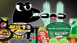 Convenience Store Black Green Food Alphabet Lore F Vs H Mukbang! Alphabetlore Animation, Asmr
