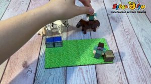 333685 Конструктор магнитный Lanson Toys Magnet World Лошадки и лама