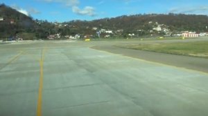 Посадка самолёта в Адлер глазами пилота.