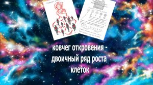 Тайна Библии:  ковчег откровения - двоичный ряд роста клеток и эмбрионов.#369# Новокрещенова А.