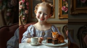 Красивый подарок бабушке от внучки: трогательное оживлённое фото, видео №28