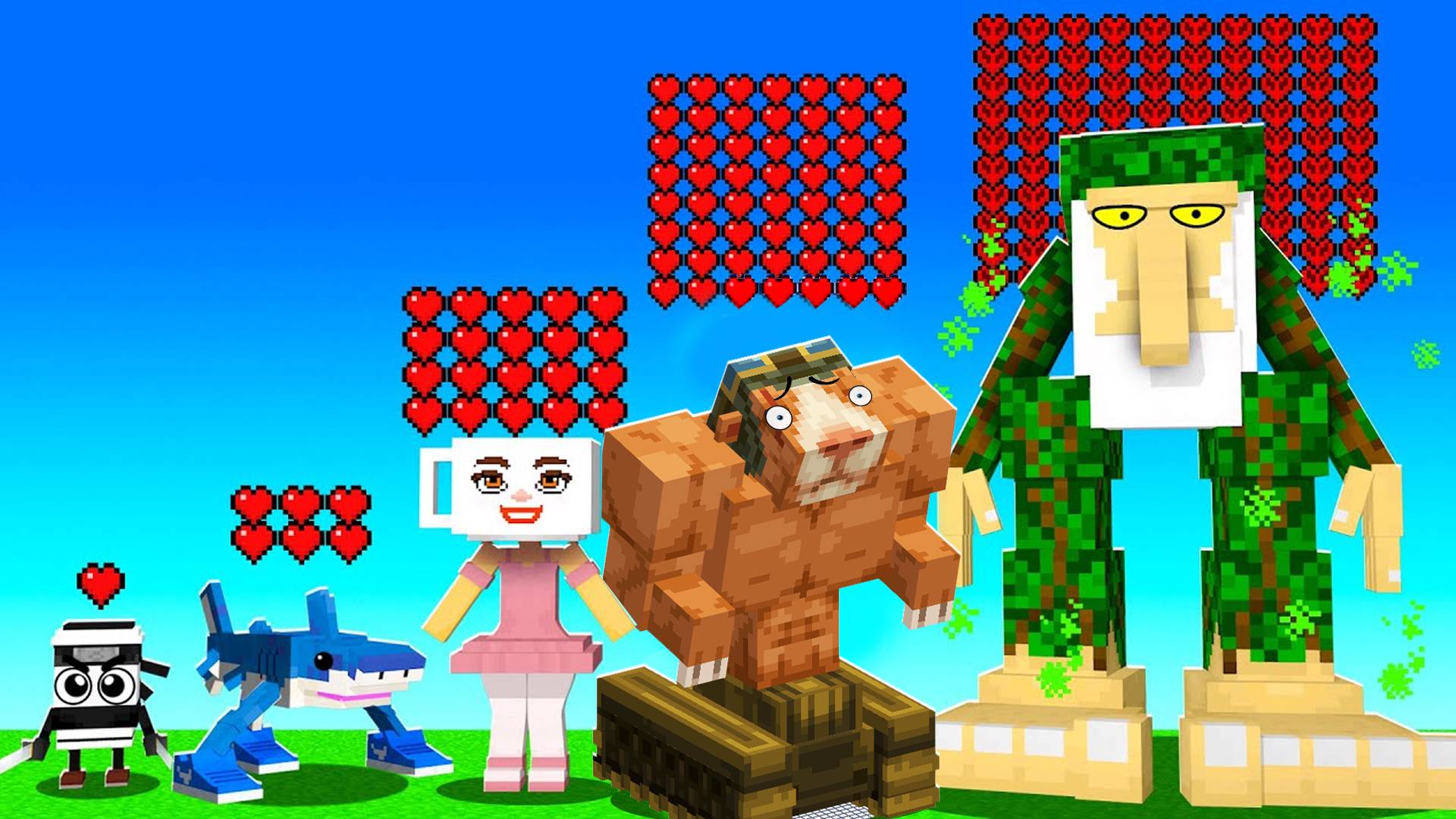 КТО ИЗ БРЕЙНРОТ МЕМ ЖИВОТНЫХ САМЫЙ СИЛЬНЫЙ В МАЙНКРАФТ?