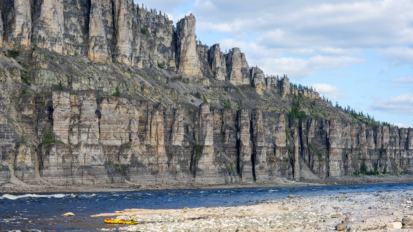 За сокровищами Анабарского плато. Часть 2. Сплав по Котую
