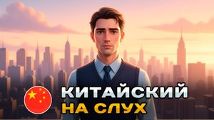 Простой рассказ на Китайском (HSK2): Обычный парень | Китайский на слух для начинающих 🎧