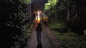 ПУТЬ ДОМОЙ ЧЕРЕЗ МРАЧНЫЙ И СТРАШНЫЙ ПАРК!!!