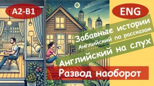 Развод наоборот. Смешной рассказ на английском для начинающих (А2-B1) | Английский на слух