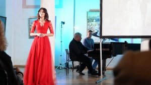 Полина Панина исполняет арию принцессы де Буйон Чилеа. Фортепиано — Дмитрий Сибирцев