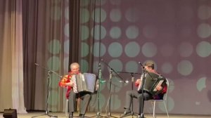 Метелица дуэт баянистов Виктор Баринов и Николай Баринов