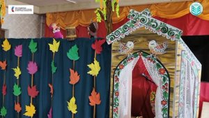 Кукольный спектакль "Маша и медведь"  п. Поречье