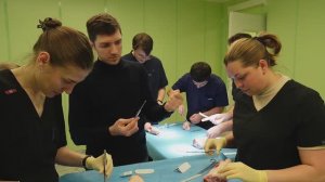 Практическая подготовка ординаторов ЦИТО. Курс по отработке мануальных навыков на биоматериале