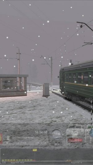 Train Simulator Classic ЭР2-1206 маршрут Новомосковск