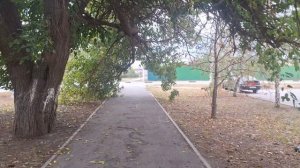 Видеоэксккрсия по улице Ветеранов города Белая Калитва