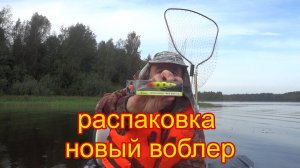 Новые воблеры от фирмы Mr.Musurok. Распаковка и сразу испытания игры на воде.