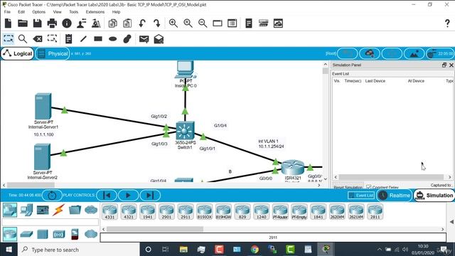 3. Practical TCPIP Model Part 1 Bits, Frames, Packets, Segments and more смотреть онлайн
