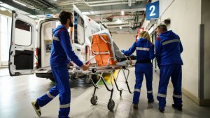 Трамвай и маршрутки столкнулись на мосту в Туле