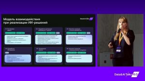 Наталья Мусорина. Искусственный интеллект в Ростелекоме и решения для внешнего рынка