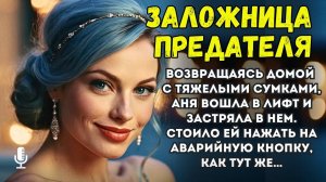 Возвращаясь домой с тяжелыми сумками, Аня вошла в лифт и застряла в нем. Но стоило ей нажать на