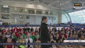 В рамках проекта "Газпром-детям" чемпионка мира Александра Солдатова провела мастер-класс в Томске